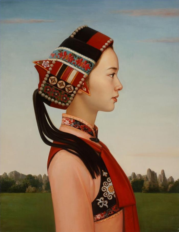 Xie Ye's Contemporary Oil Painting - Ashima