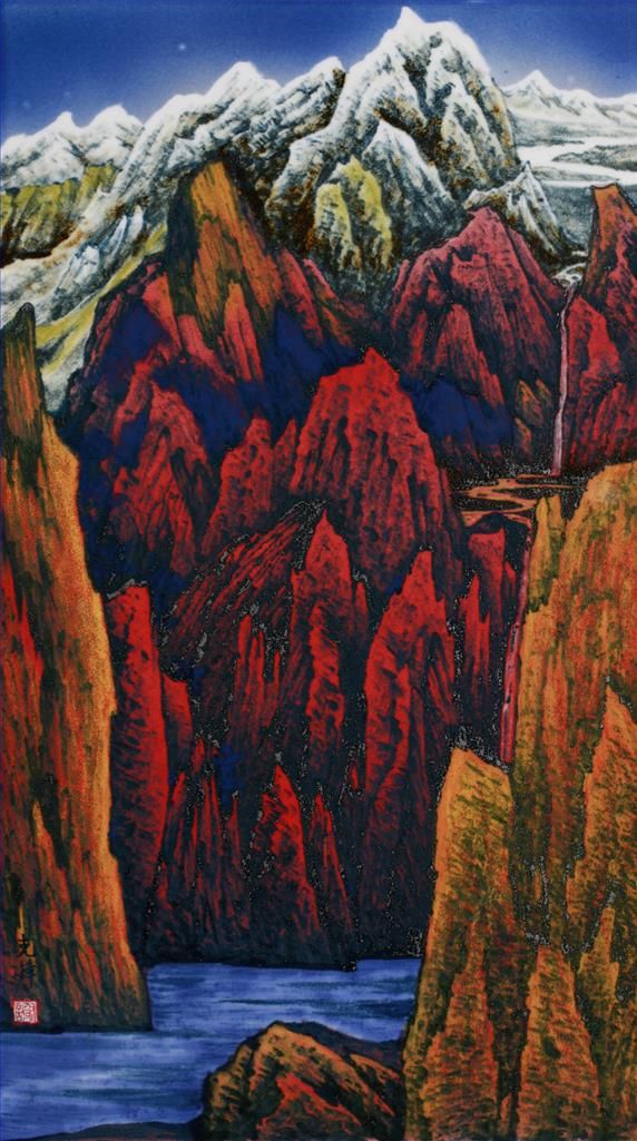 Xie Kefeng's Contemporary Various Paintings - Scenery 4
