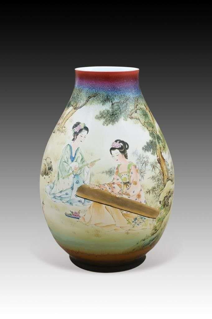 Xiong Jinrong's Contemporary Various Paintings - Ceramic Painting 3