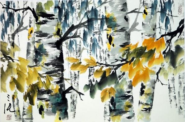 Xiong Zhichun's Contemporary Chinese Painting - Scenery 5