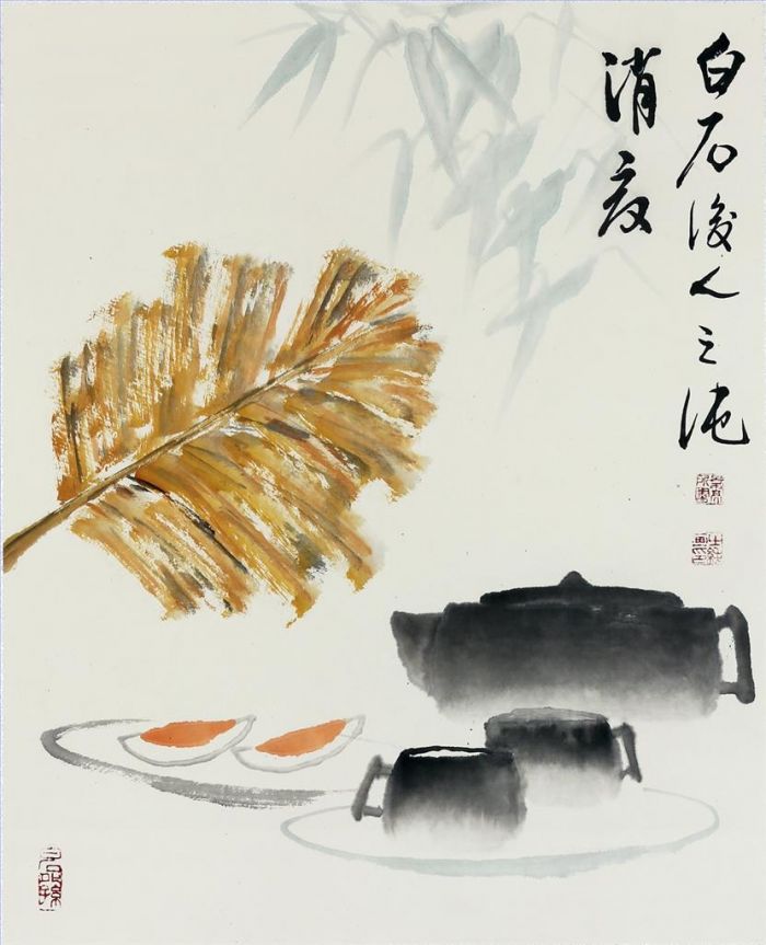 Xiong Zhichun's Contemporary Chinese Painting - Still Life 2