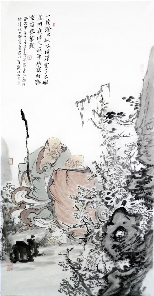 Xu Jiankang's Contemporary Chinese Painting - Pure Heart
