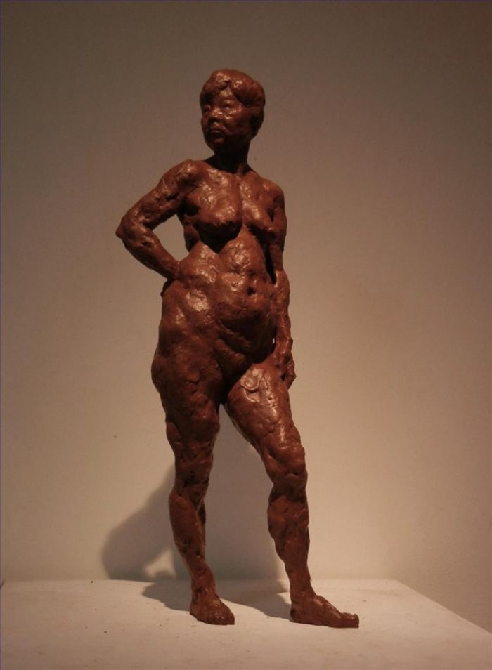Xu Yuling's Contemporary Sculpture - Standing Female Body
