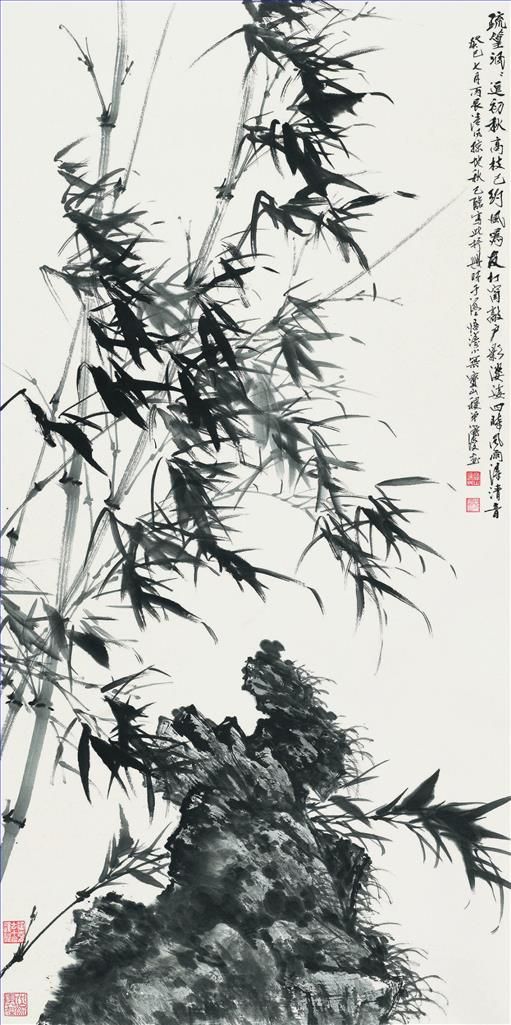 Xu Zhiwen's Contemporary Chinese Painting - Bamboo