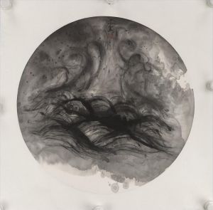 Contemporary Chinese Painting - Round Landscape
