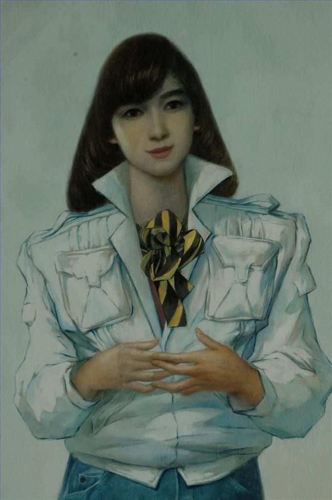 Yang Jianguo's Contemporary Oil Painting - Figure Painting 3