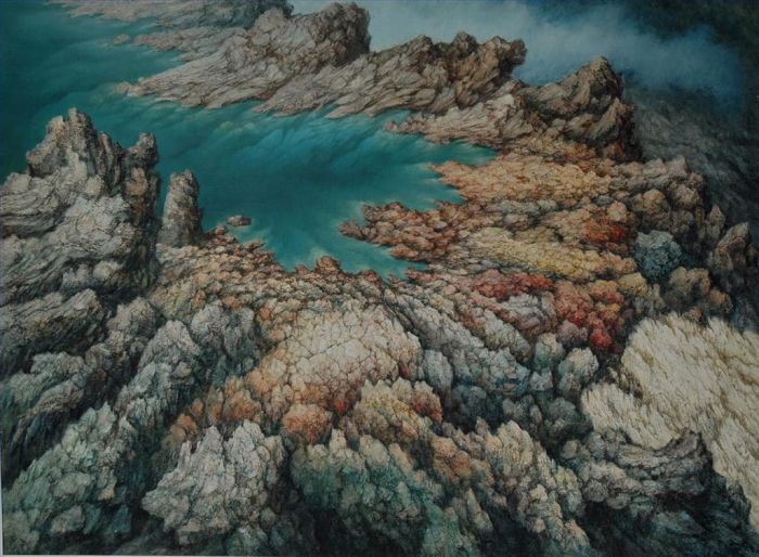 Yang Jianguo's Contemporary Oil Painting - Scenery