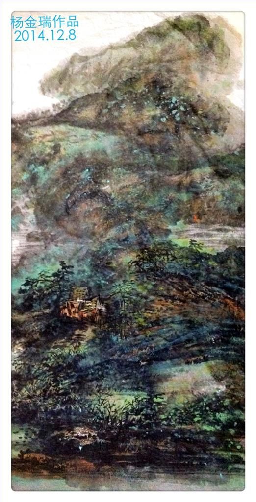 Yang Jinrui's Contemporary Oil Painting - Impression of The West Hunan Province