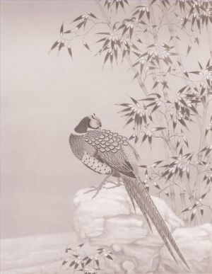 Contemporary Chinese Painting - Bamboo in The Snow
