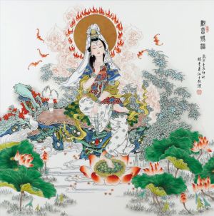 Avalokitesvara - Contemporary Various Paintings Art