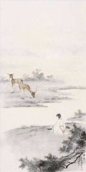 Contemporary Chinese Painting - The Voice of Deer