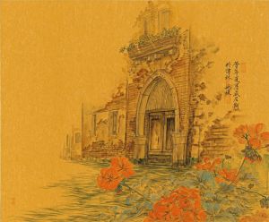 Contemporary Chinese Painting - Paint From Life in Venice