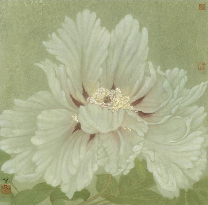 Ye Fan's Contemporary Chinese Painting - Chrysanthemum