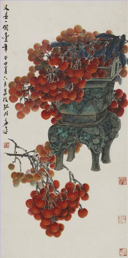 Ye Quan's Contemporary Chinese Painting - Another Harvest