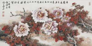 Contemporary Artwork by Ye Quan - Spring in Luoyang