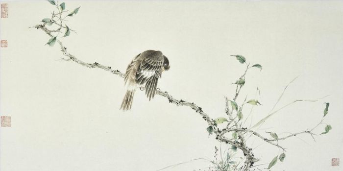 Yu Binghao's Contemporary Chinese Painting - Take A Rest