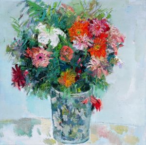Flowers and Plants 2 - Contemporary Oil Painting Art