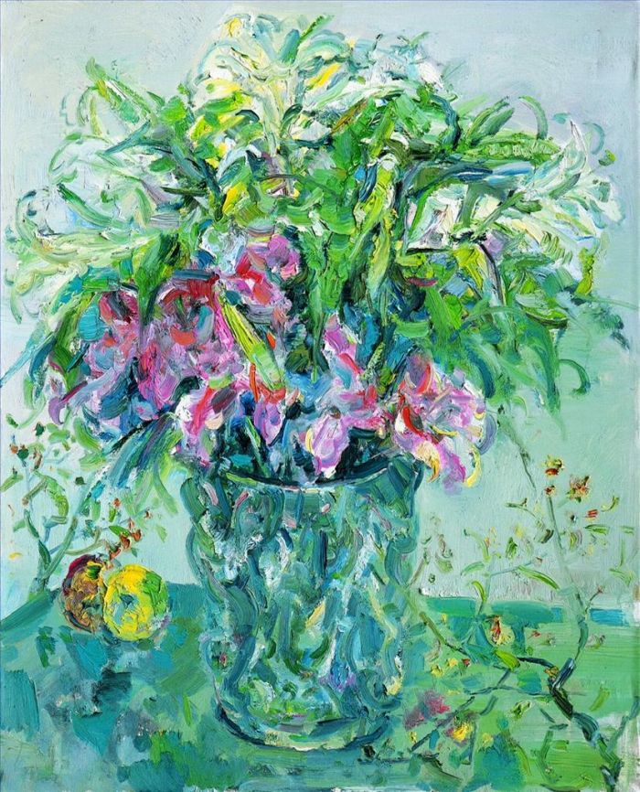Yu Chen's Contemporary Oil Painting - Flowers and Plants 3