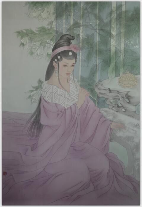 Yu Donghua's Contemporary Chinese Painting - Jia Xichun