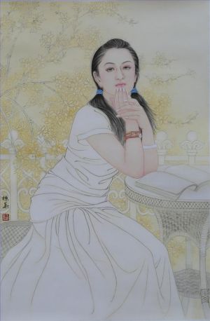 Contemporary Artwork by Yu Donghua - Early Spring