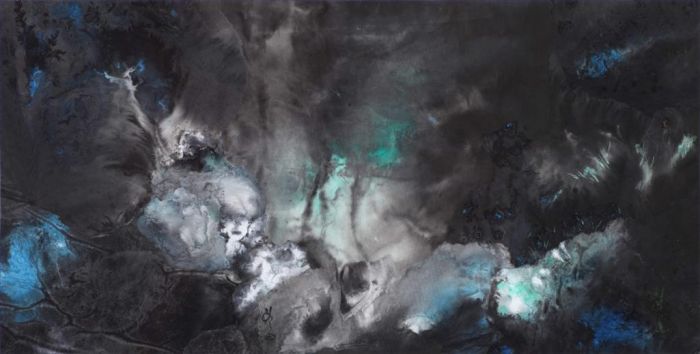 Yu Lanying's Contemporary Chinese Painting - Sink Ink