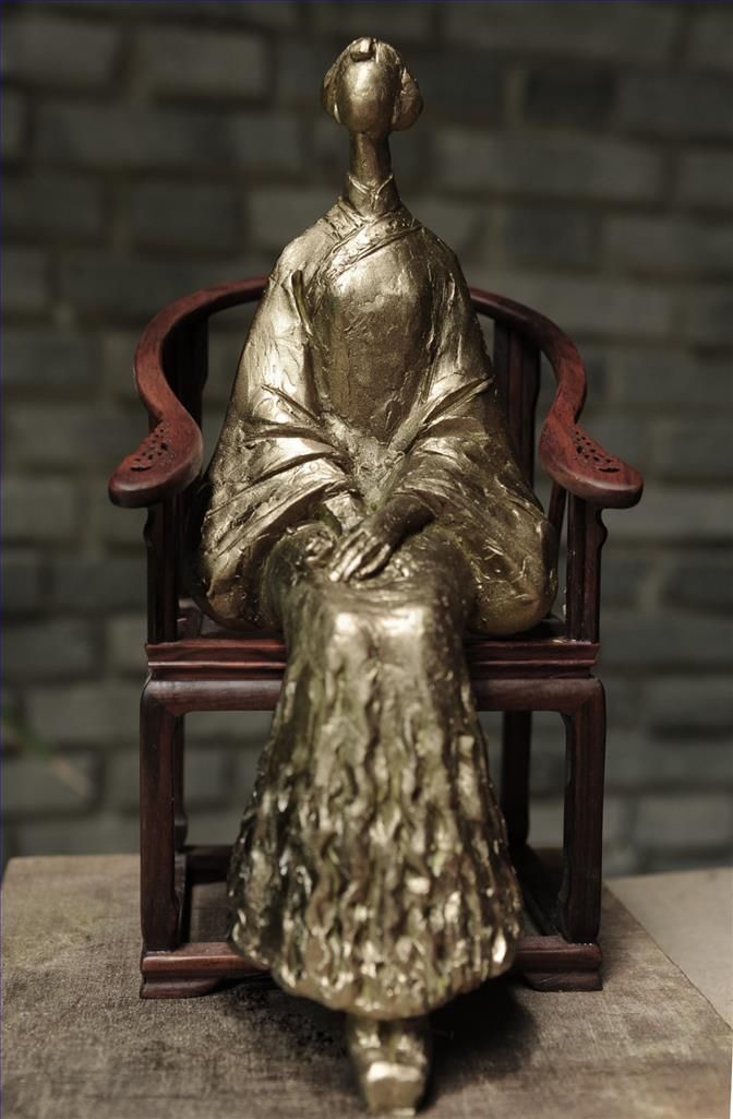 Yu Peng's Contemporary Sculpture - A Lady