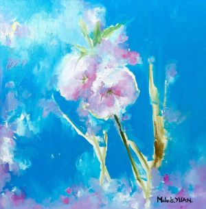 Contemporary Artwork by Yuan Qiuping - Cherry Blossom 3