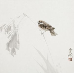Contemporary Artwork by Zeng Baogang - Gentle Breeze