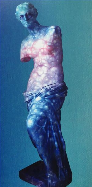 Contemporary Oil Painting - Bubble Venus