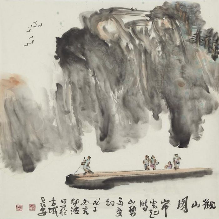 Zhang Jianbo's Contemporary Chinese Painting - Landscape