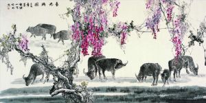 Contemporary Artwork by Zhang Jishan - Freehand Brushwork 2