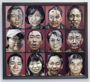 Contemporary Artwork by Zhang Xianfei - Smile