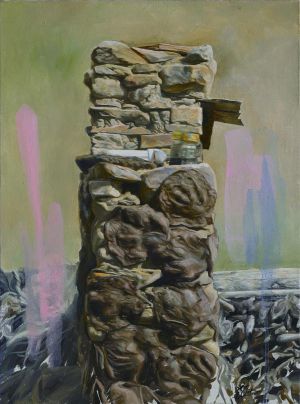 Pillar - Contemporary Oil Painting Art