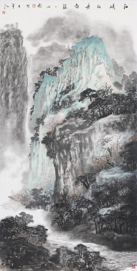 Zhang Yixin's Contemporary Chinese Painting - Berth