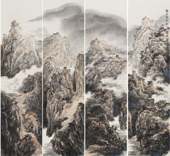 Zhang Yixin's Contemporary Chinese Painting - Beyond The Great Wall