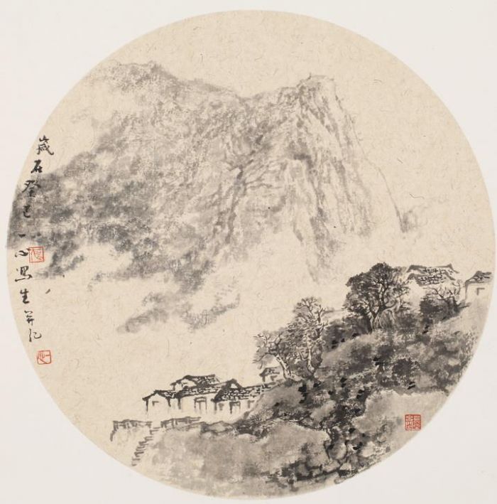 Zhang Yixin's Contemporary Chinese Painting - Paint From Life in Taihang Mount