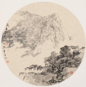 Contemporary Artwork by Zhang Yixin - Paint From Life in Taihang Mount