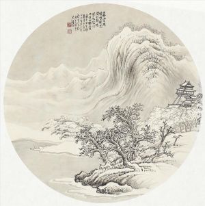 Contemporary Chinese Painting - Cloud and Accumulation of Snow
