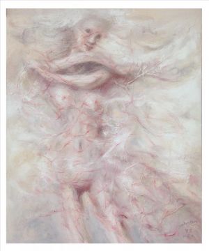 Contemporary Artwork by Zachary Chang - Scattering Female Body