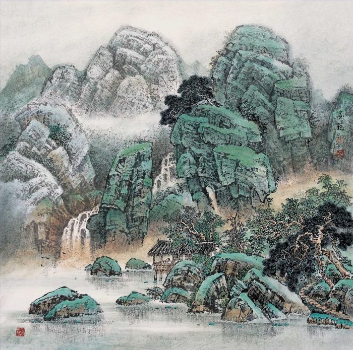 Zhao Jinhe's Contemporary Various Paintings - Landscape 3