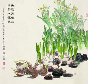 Contemporary Artwork by Zhao Pu - Daffodil