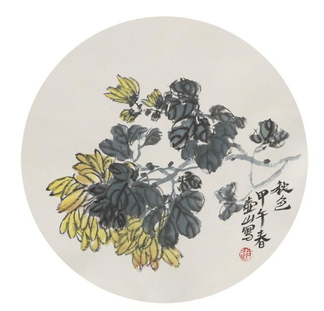 Zhao Xianzhong's Contemporary Chinese Painting - The Charm of Autumn