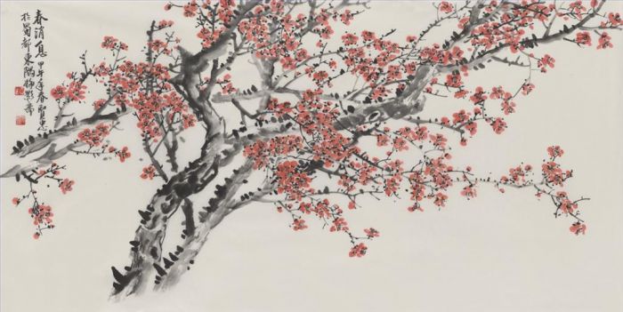 Zhao Xianzhong's Contemporary Chinese Painting - The Messenger of Spring