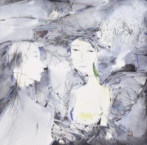Contemporary Artwork by Zhao Yiwen - Figure Painting