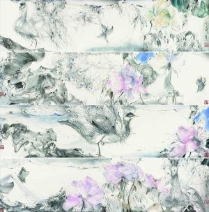 Contemporary Chinese Painting - Illusional Flowers