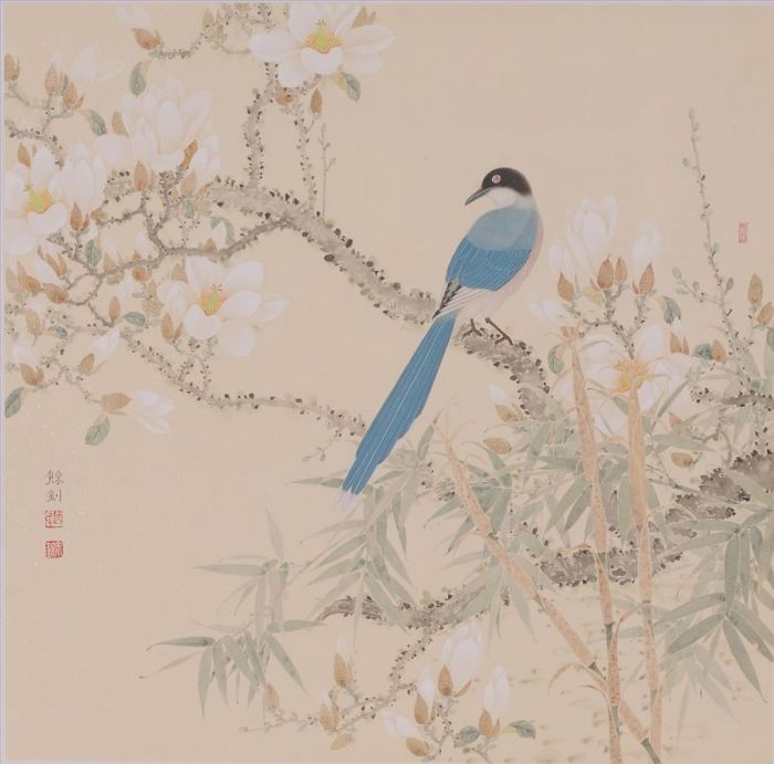 Zhao Yuzhao's Contemporary Chinese Painting - Tranquility