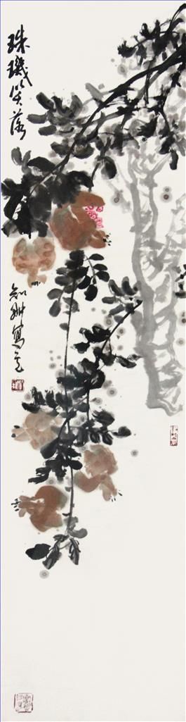 Contemporary Chinese Painting - Painting of Flowers and Birds in Traditional Chinese Style 2