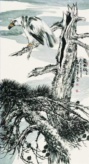 Contemporary Artwork by Zheng Guixi - Painting of Flowers and Birds in Traditional Chinese Style 11