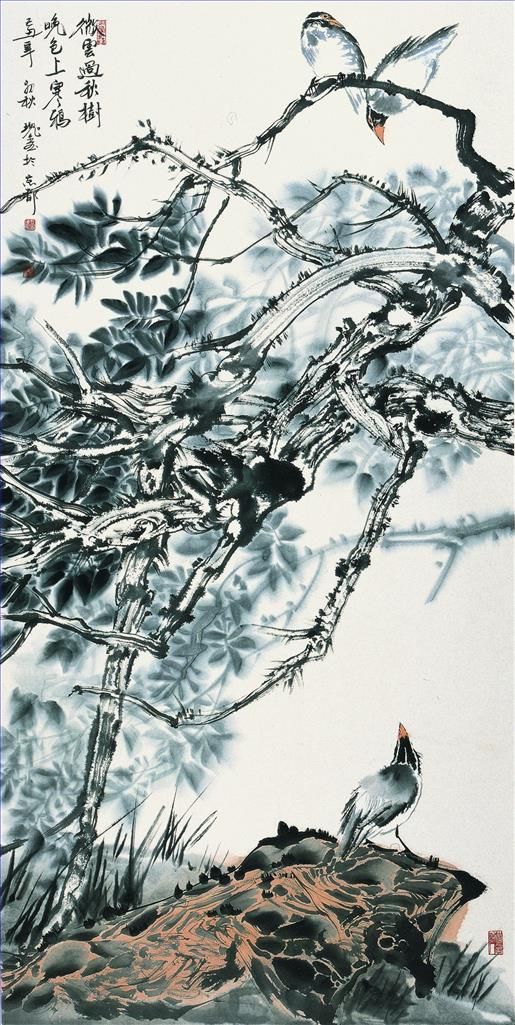 Zheng Guixi's Contemporary Chinese Painting - Painting of Flowers and Birds in Traditional Chinese Style 2