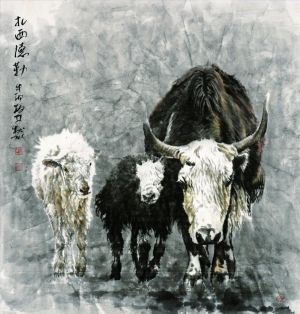 Contemporary Artwork by Zheng Bolin - Good Luck